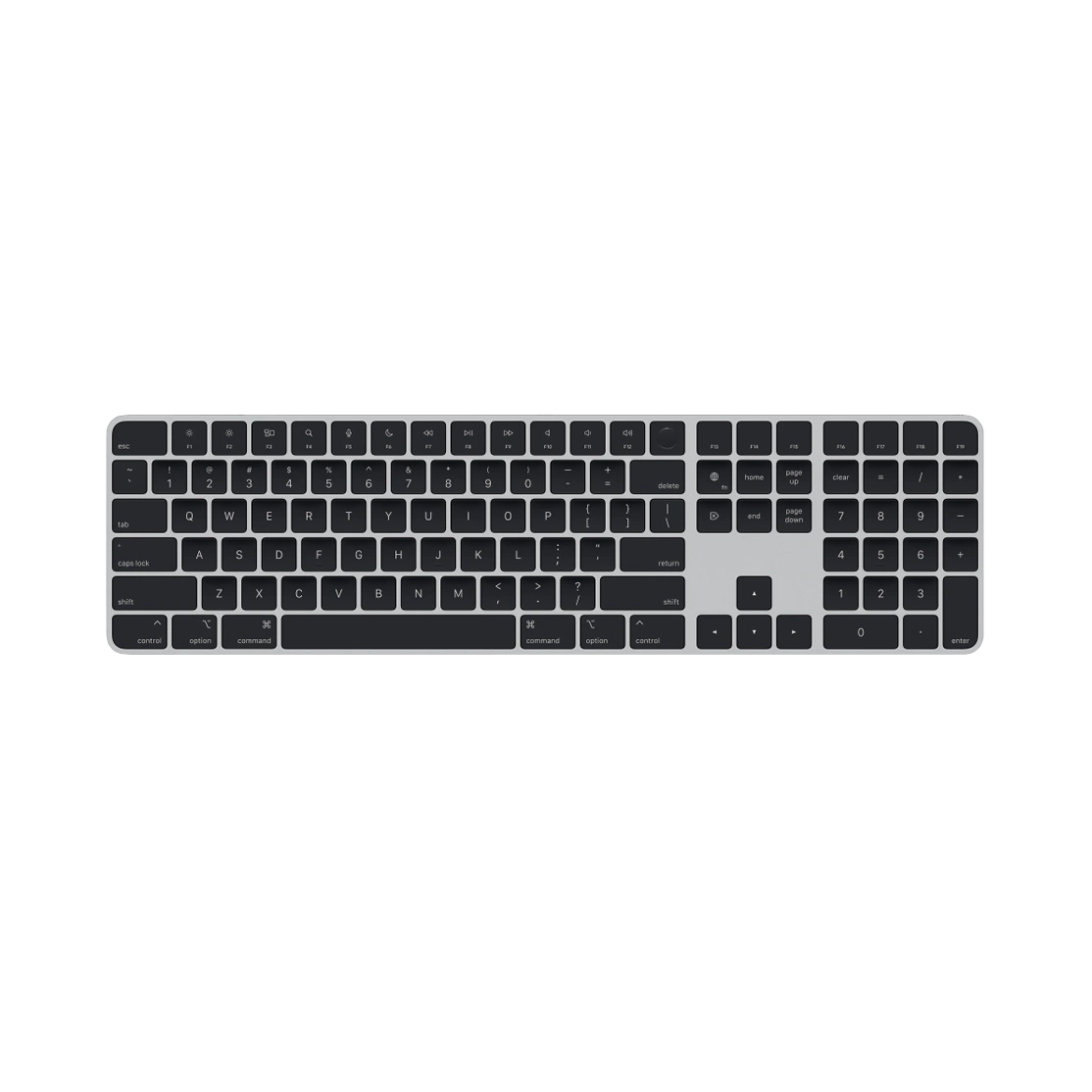 Apple Magic Keyboard with Touch ID and Numeric Keypad for Mac M1 Black