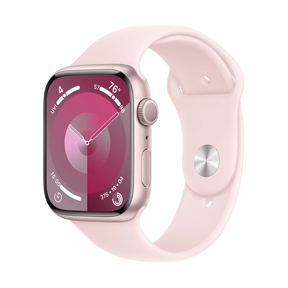  Apple Watch Series 9 Pink Aluminum Case with Pink Sport Band