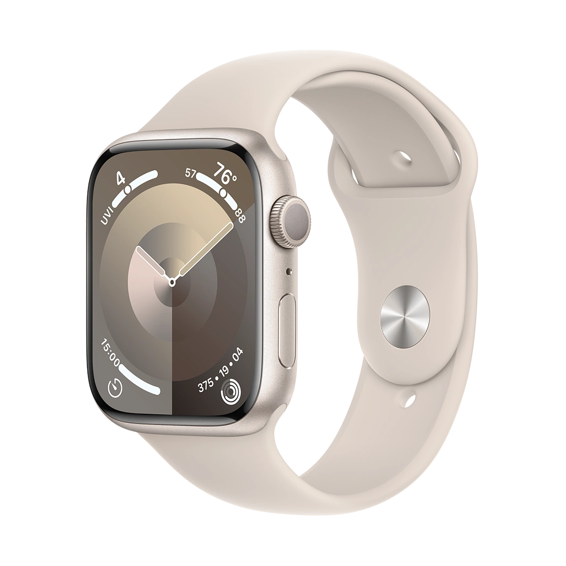  Apple Watch Series 9 Starlight Aluminum Case with Starlight Sport Band