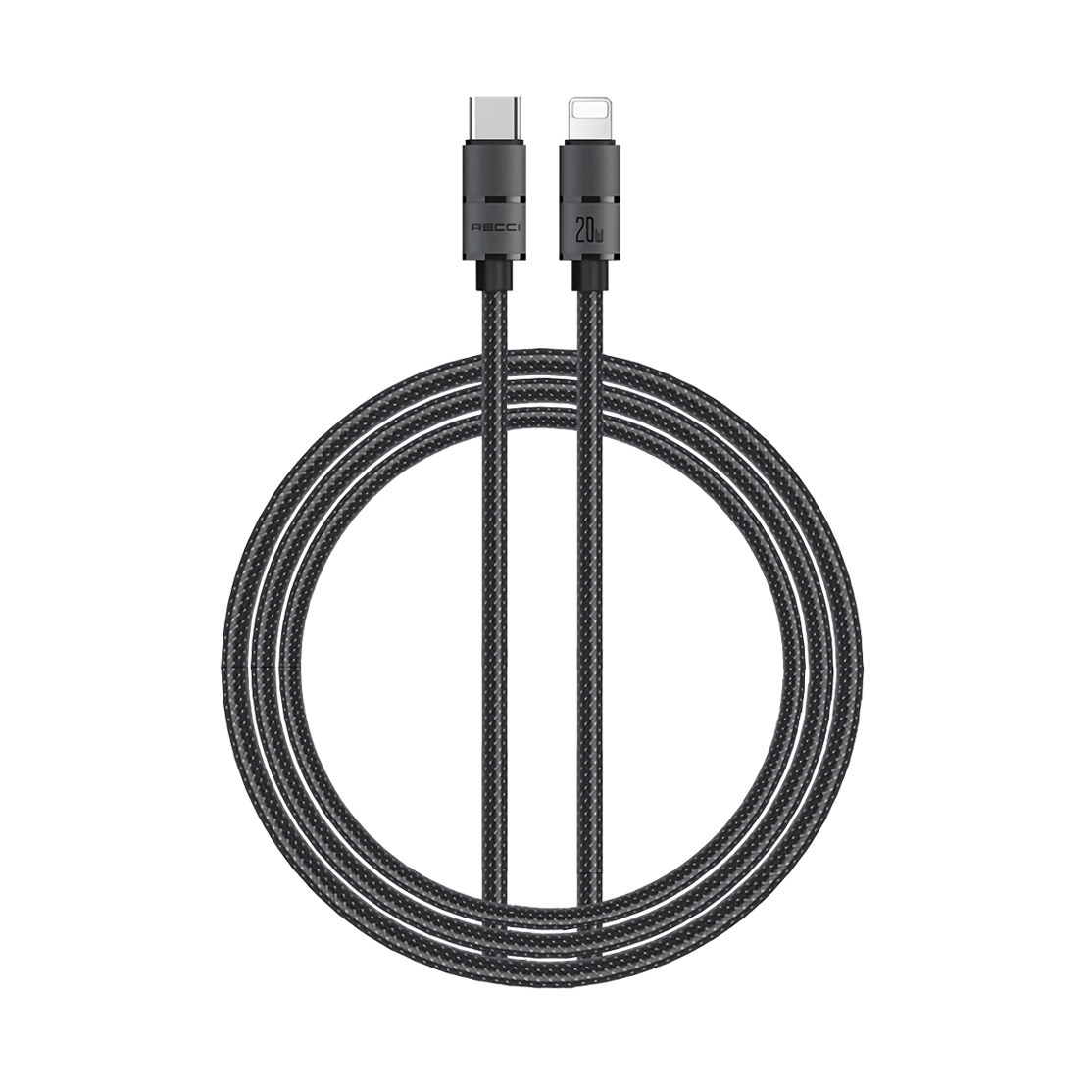 Recci Warrior USB-C to Lightning Cable PD 20W 120cm RS08CL