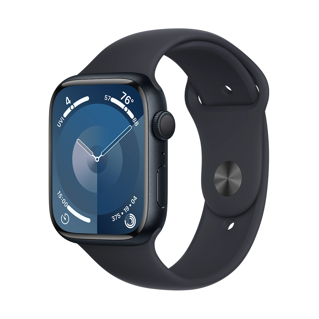  Apple Watch Series 9 Midnight Aluminum Case with Midnight Sport Band