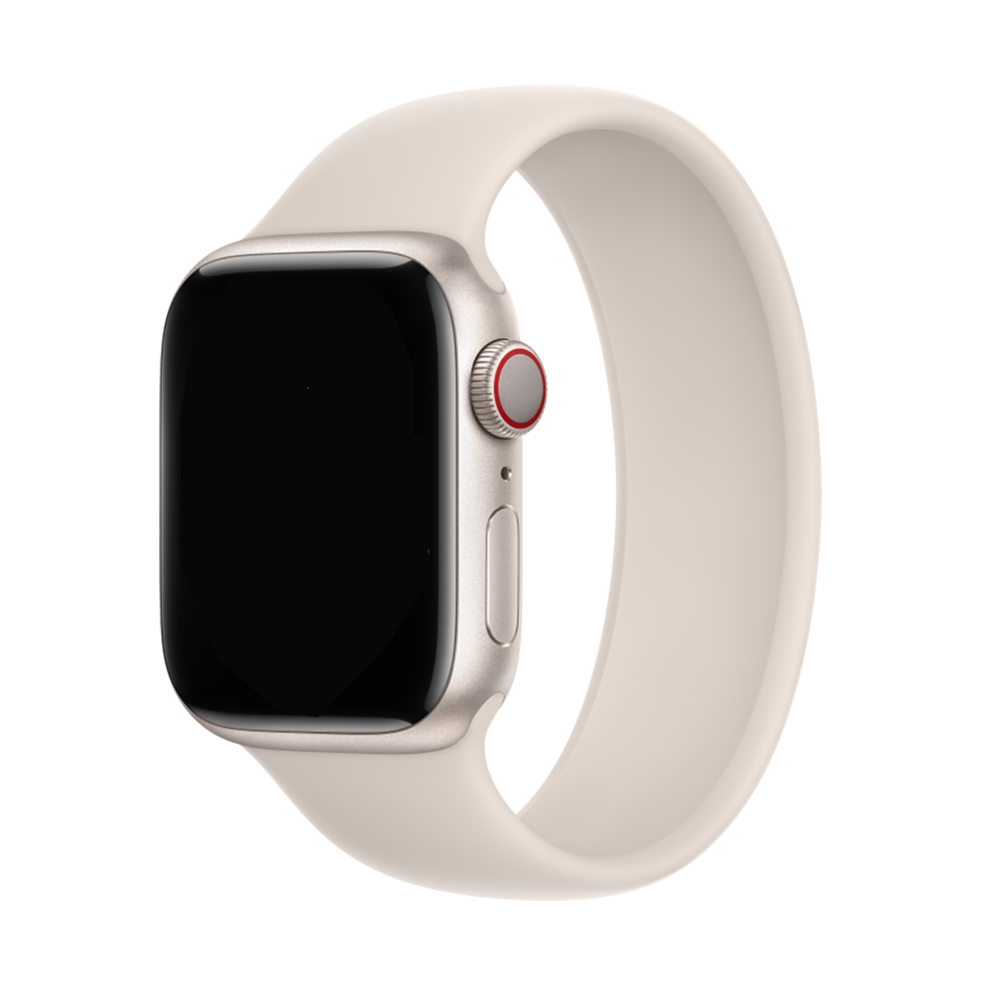 apple-silicone-solo-loop-apple-watch-band-starlight