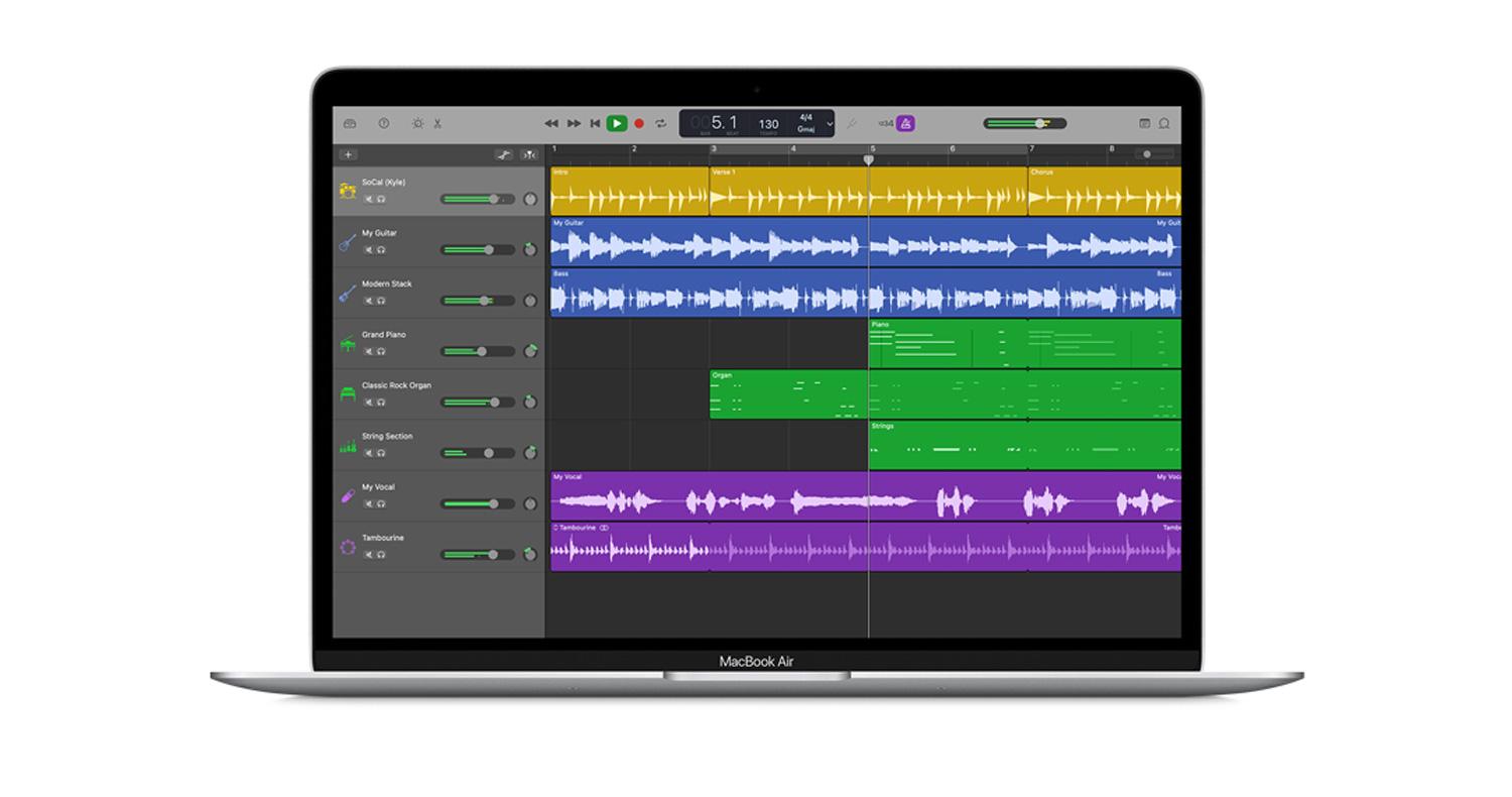برنامه GarageBand با ویژگیهایی فوق العاده بروزرسانی شد