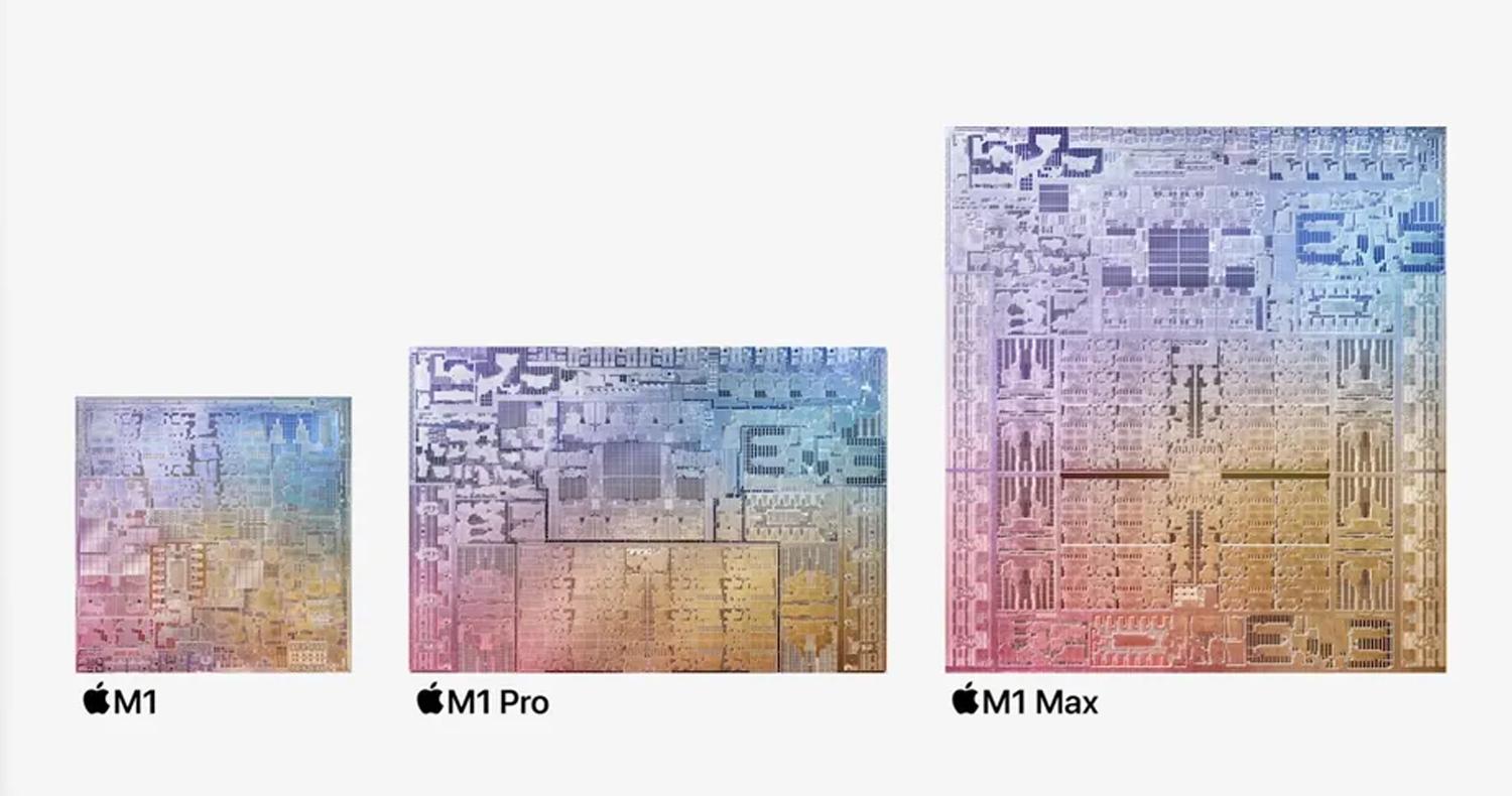 تراشههای نسل جدید M1 Pro و M1 Max توسط اپل رونمایی شدند