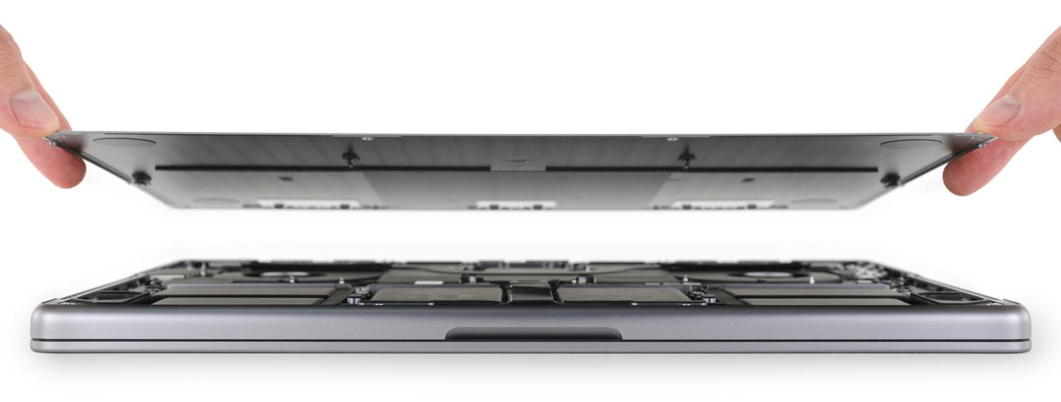 کالبدشکافی مک بوک پرو ۲۰۲۱ توسط IFIXIT
