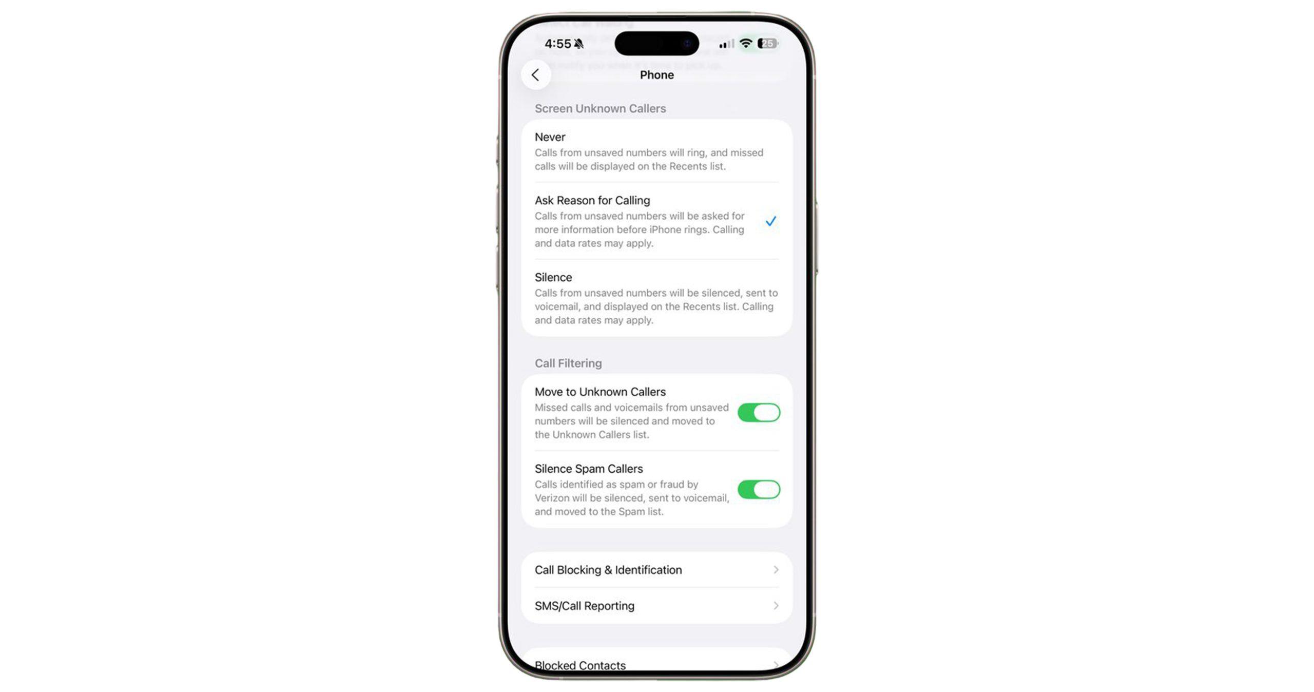 Call Screening