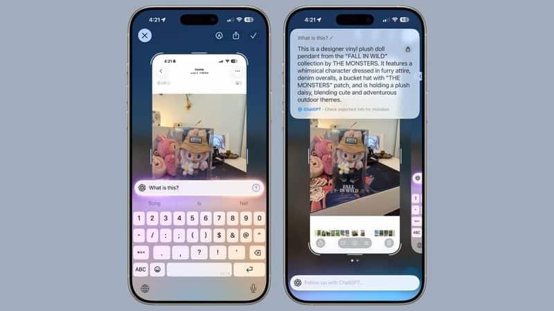Visual Intelligence و قابلیت های آن در iOS 26 اپل
