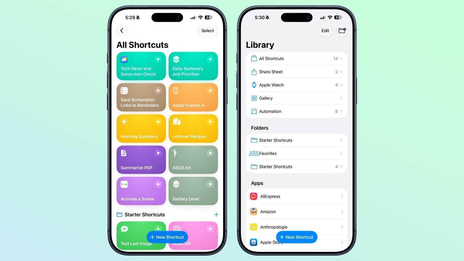 OS 27 استفاده از اپلیکیشن Shortcuts را برای کاربران آیفون ساده‌تر می‌کند