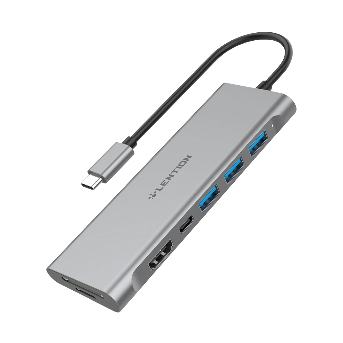 هاب هفت پورت USB-C لنشن مدل C36b