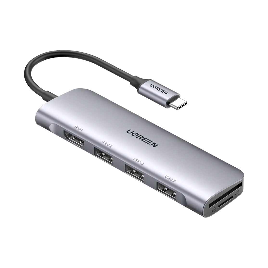 هاب شش پورت USB-C یوگرین مدل CM195