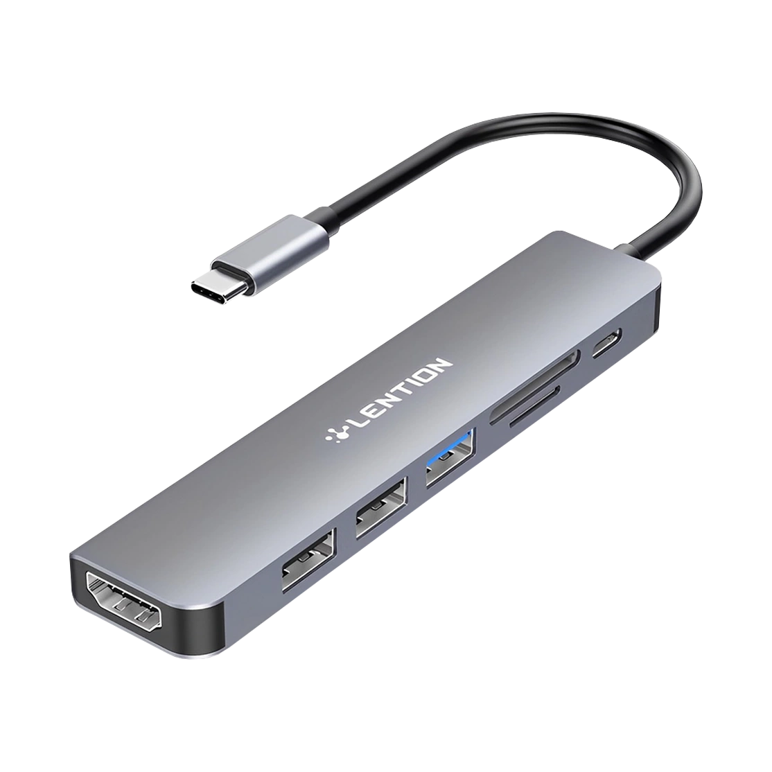 هاب هفت پورت USB-C لنشن مدل CE18