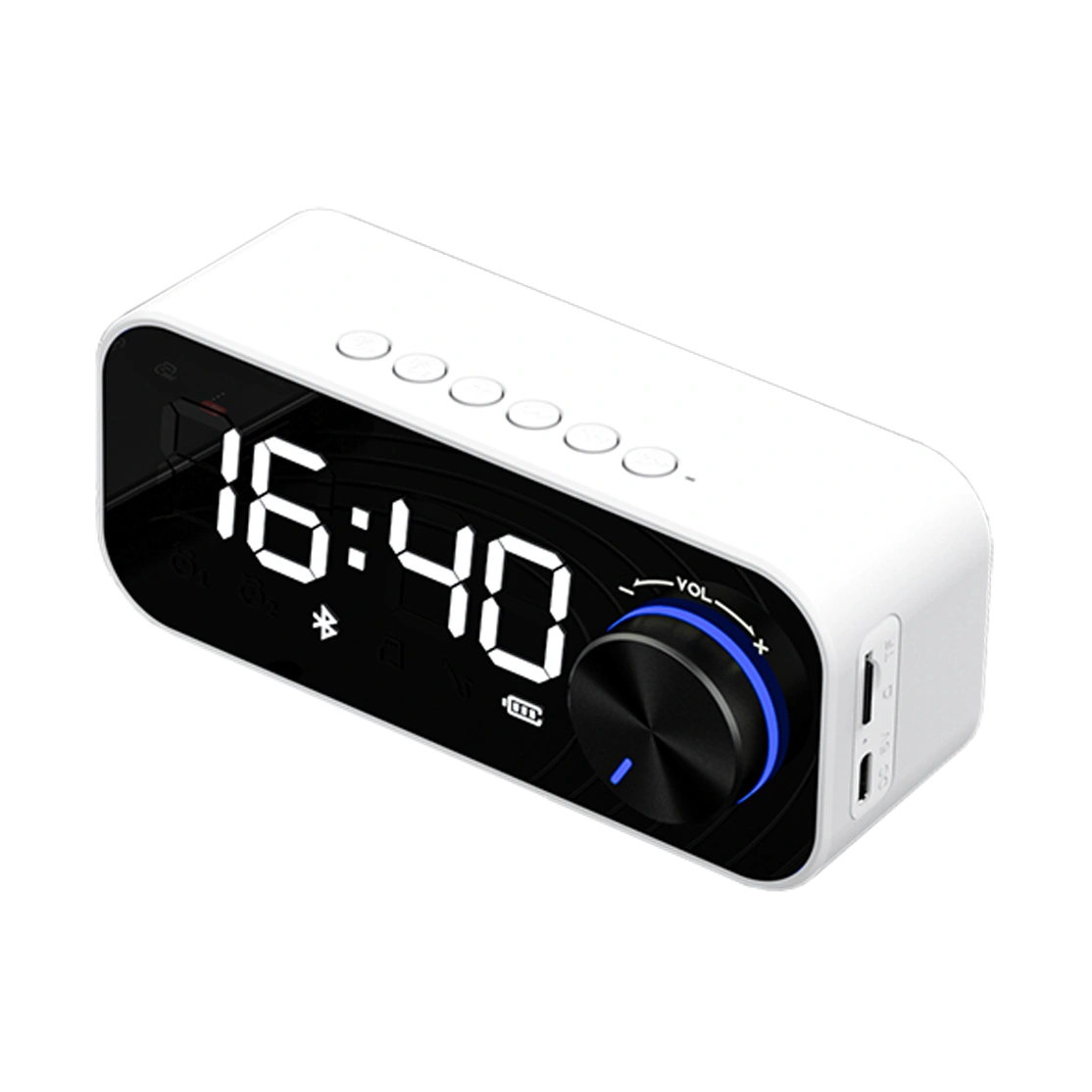 Recci Wireless Speaker Dual Alarm Clock RSK-W11