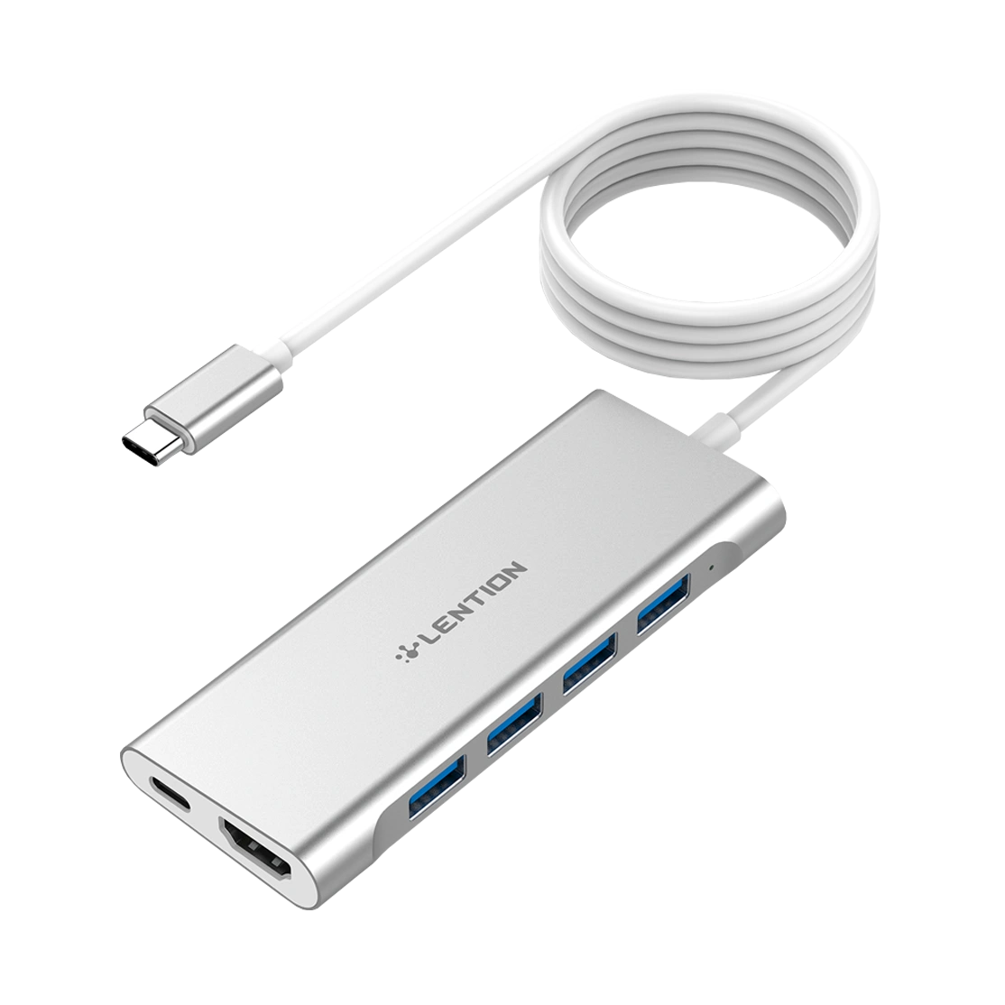 هاب شش پورت USB-C لنشن مدل C35-1m 