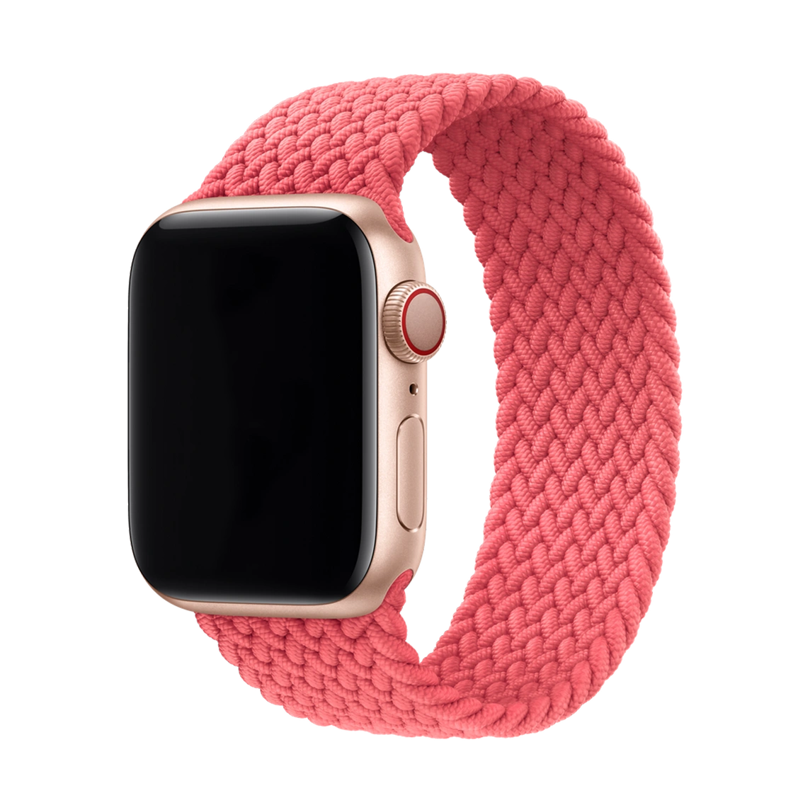 HC Braided Solo Loop Apple Watch Band  Pink  42/44/45/49 mm | HC Braided Solo Loop Apple Watch Band  Pink  38/40/41 mm