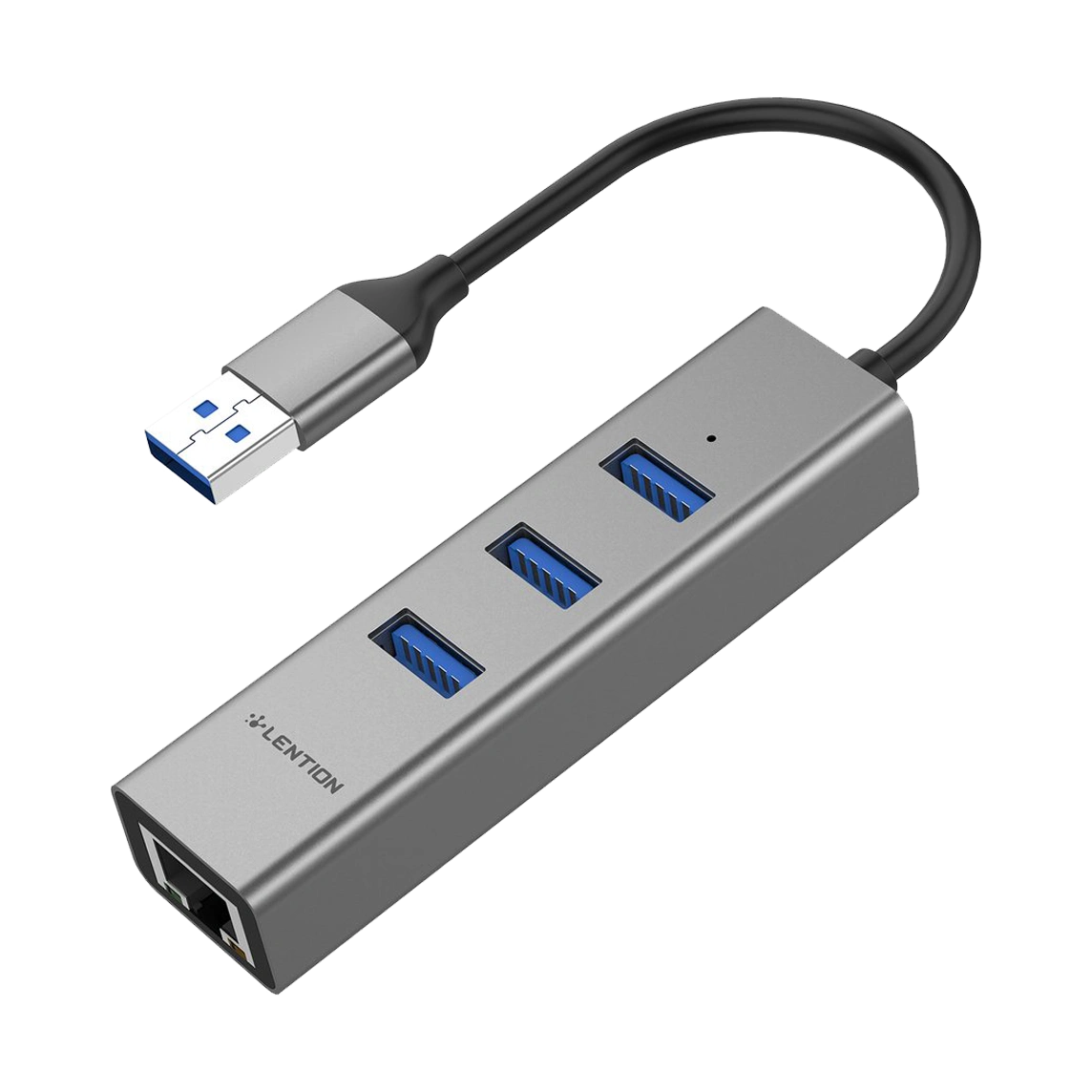 هاب USB به USB و LAN لنشن مدل H23s