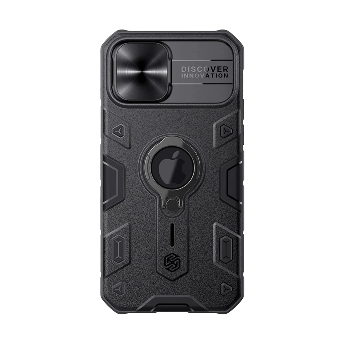 قاب آیفون 12 با محافظ لنز دوربین نیلکین مدل Armor CamShield
