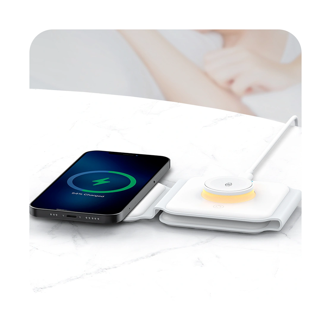 Recci Wireless Charger Ambient Lamp RCW-27 - 4