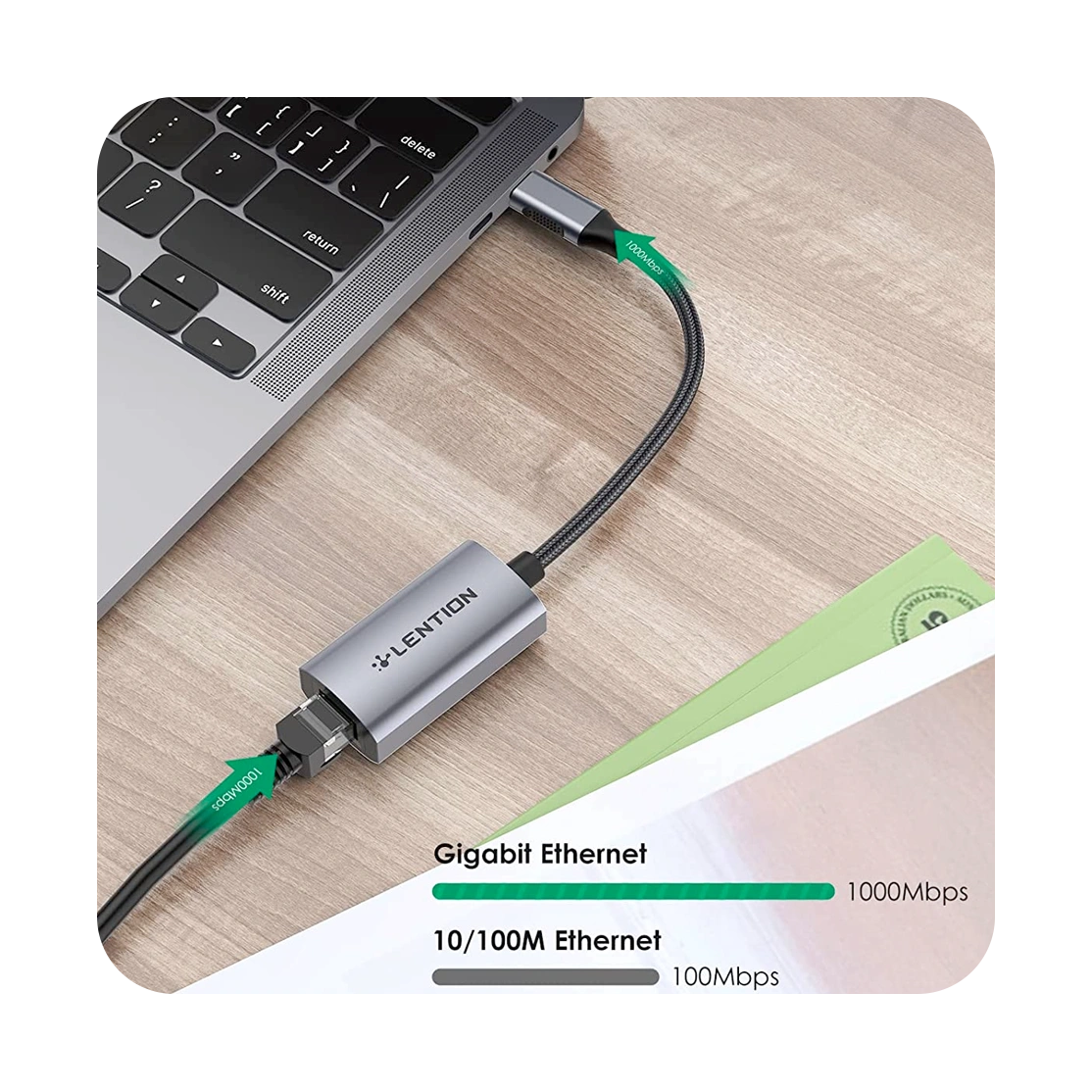 Lention USB C to Gigabit Ethernet Adapter-2