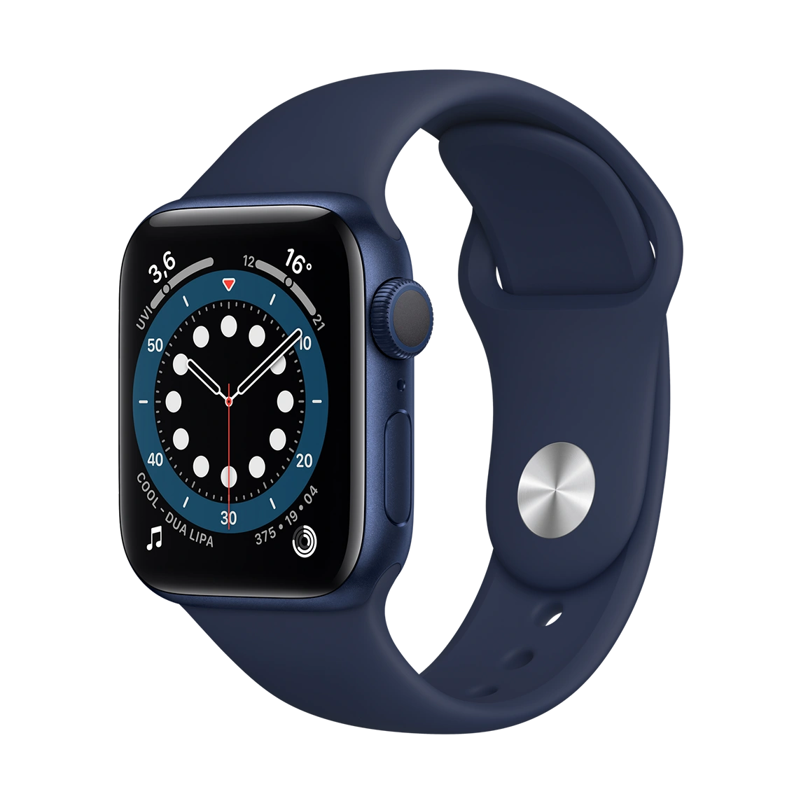 Apple Watch Series 6 Blue Aluminum Case with Sport Band