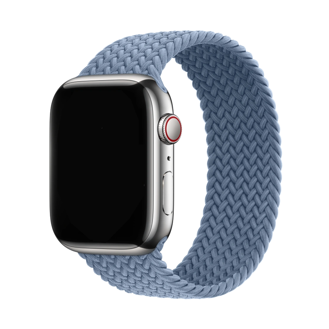 Apple Braided Solo Loop Apple Watch Band Slate Blue