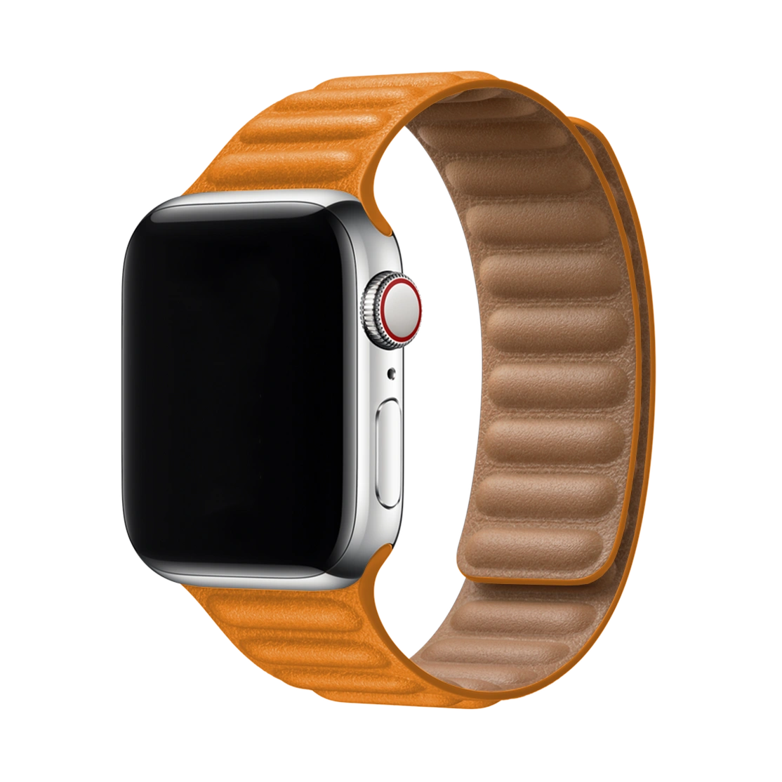 Apple Watch Series 7 Gold Stainless Steel Case with Milanese Loop