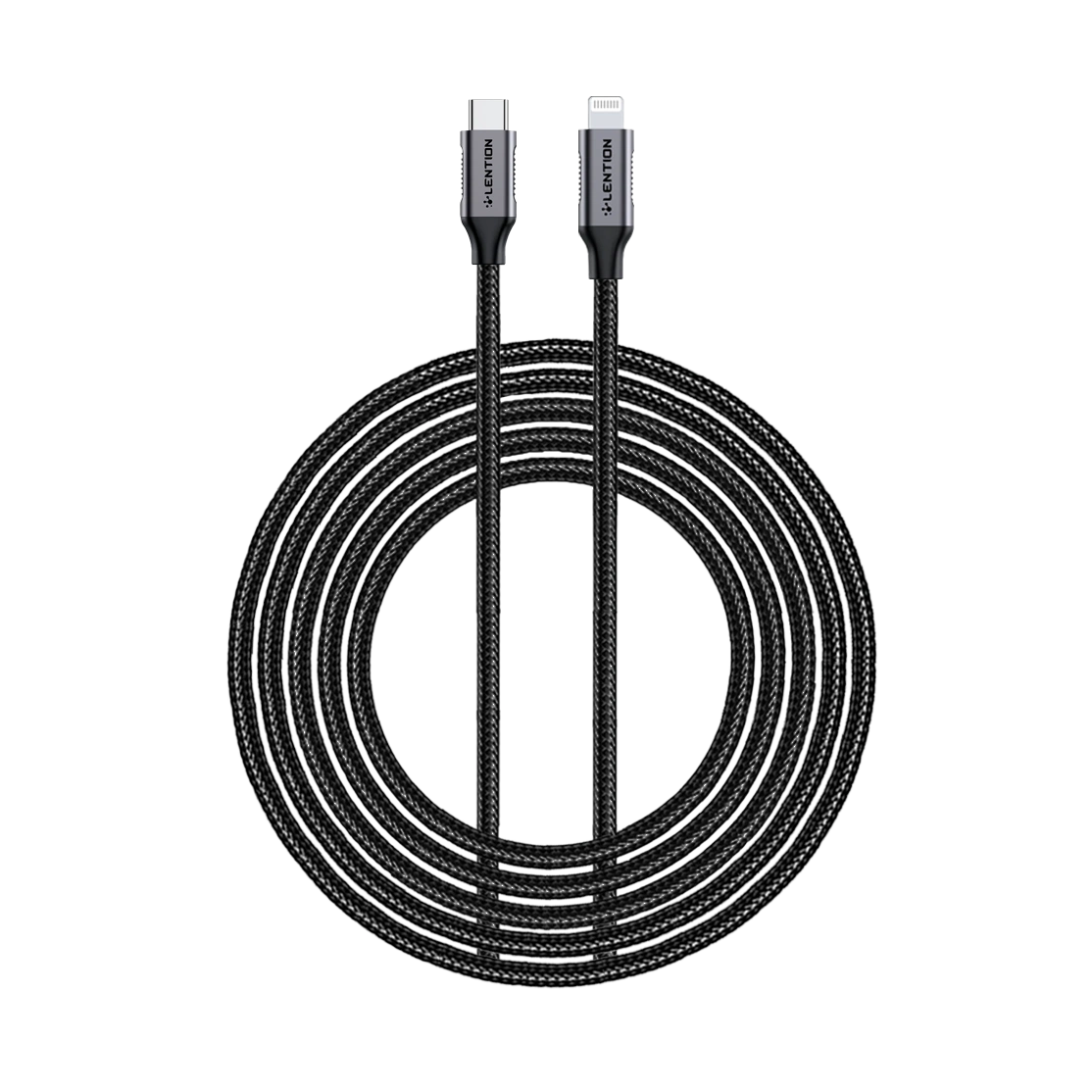 Lention Fast Charger Cable USB-C to Lightning 2m 36W PD CLN-3A2M