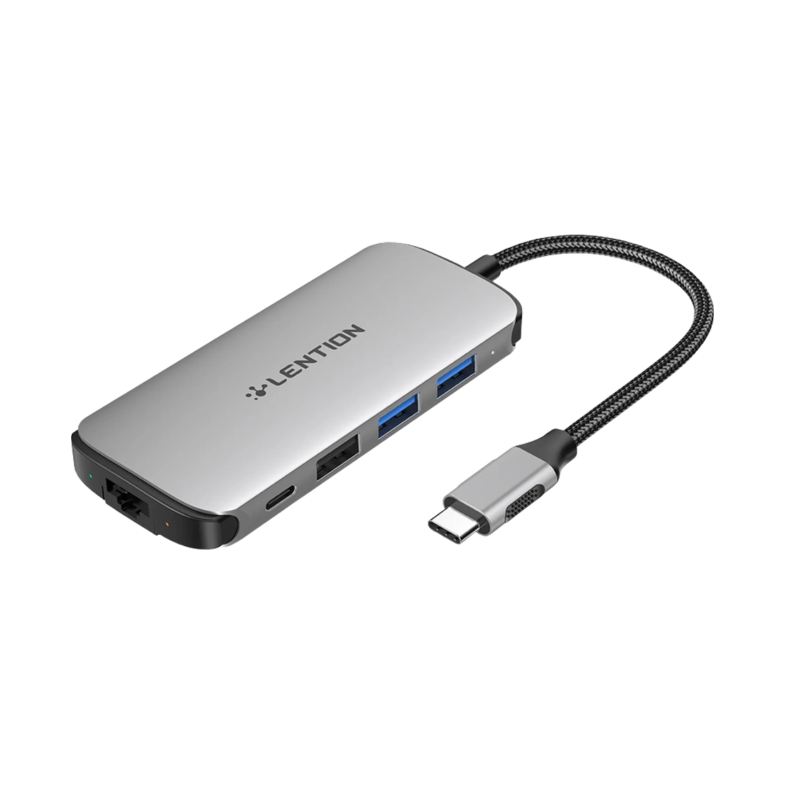 Lention USB-C 8 in 1 Hub All in One Solution C48 