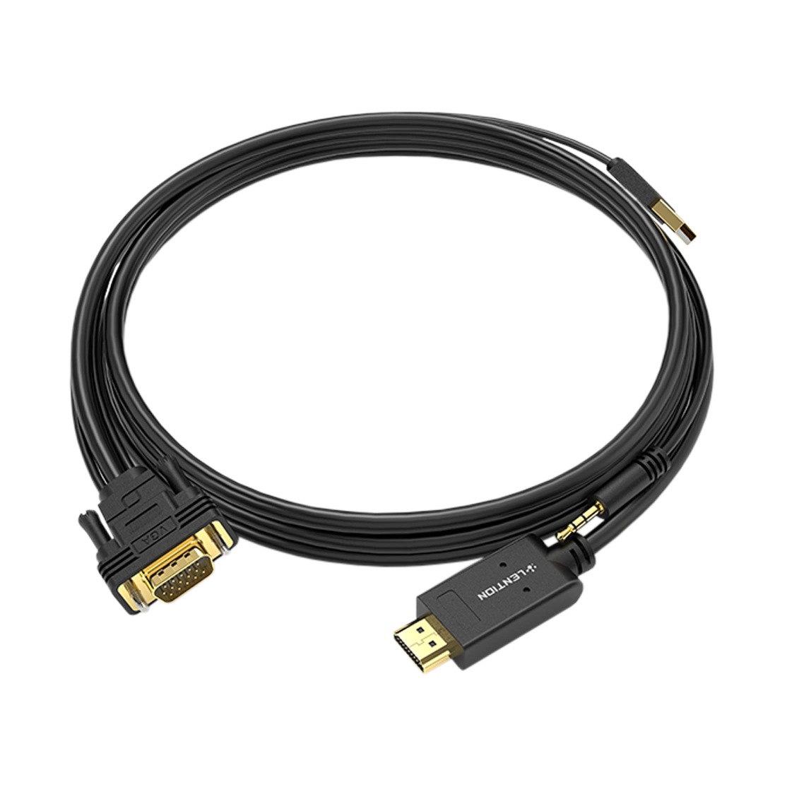 کابل تبدیل VGA به HDMI لنشن مدل CB-VC-VPaH-P1 دو متری