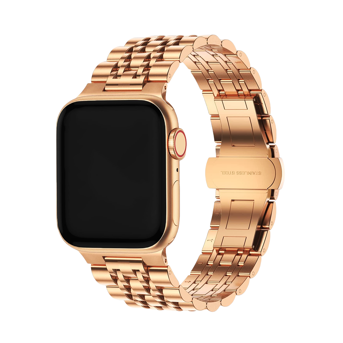 Seven Bead Apple Watch Band Bronze