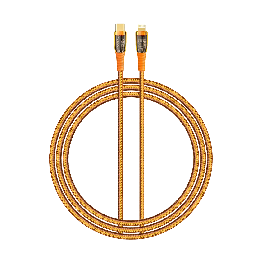 Recci Data Cable Amber USB-C to Lightning PD 20W 150cm RTC-P19CL