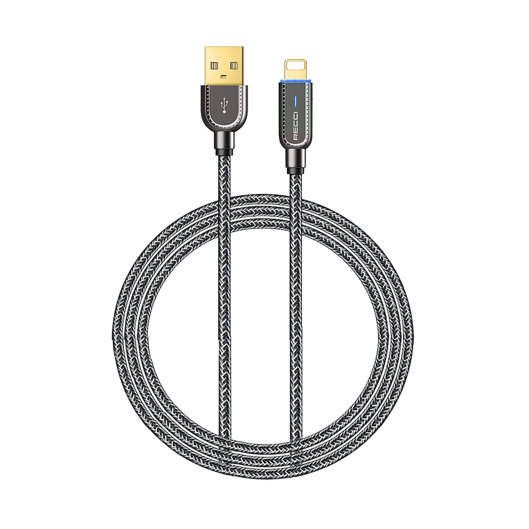 Recci Smart Power-Off Lightning Fast Charger Cable RS02L