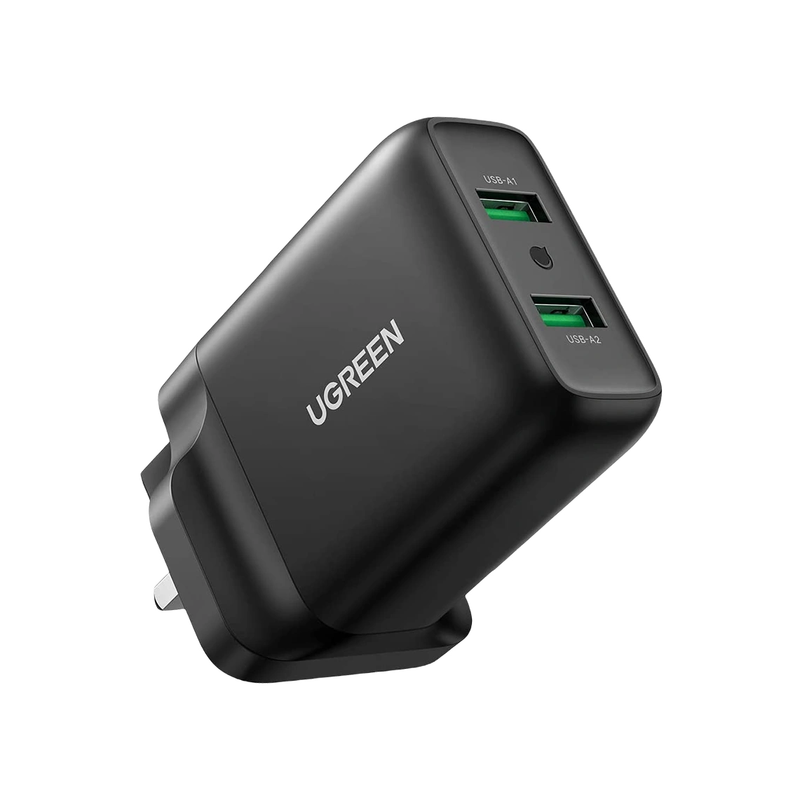 UGREEN USB Charger 36W QC 3.0 Quick Wall Charger Adapter 2-Port USB Travel 70164