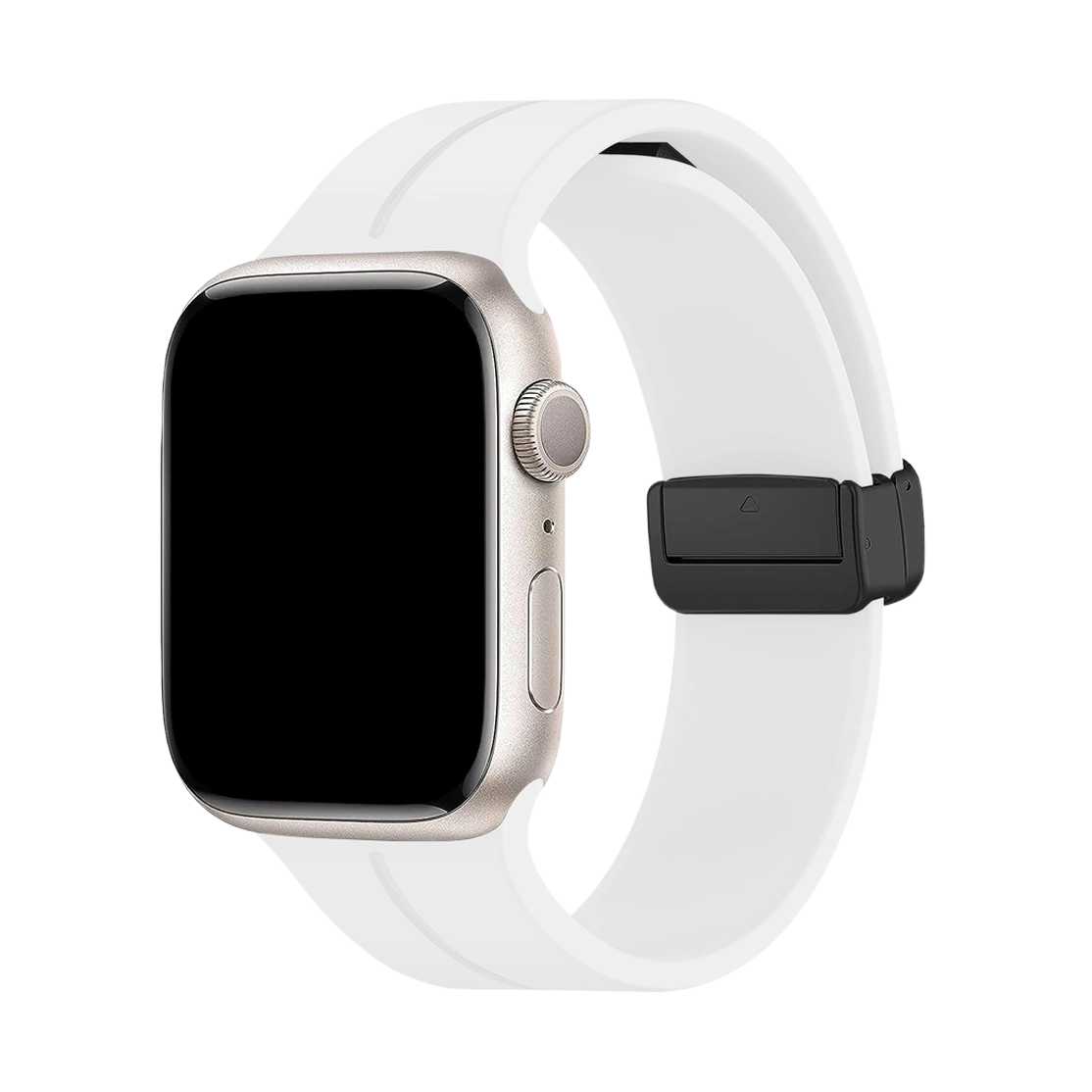 Unipha Apple Watch Silicone Band Magnetic D-Buckle Strap Stylish Creative